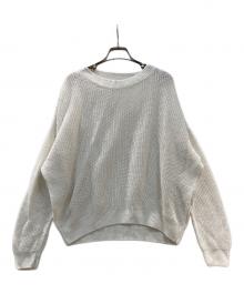 L'appartement（アパルトモン）の古着「LINEN BOYS KNIT」｜ホワイト