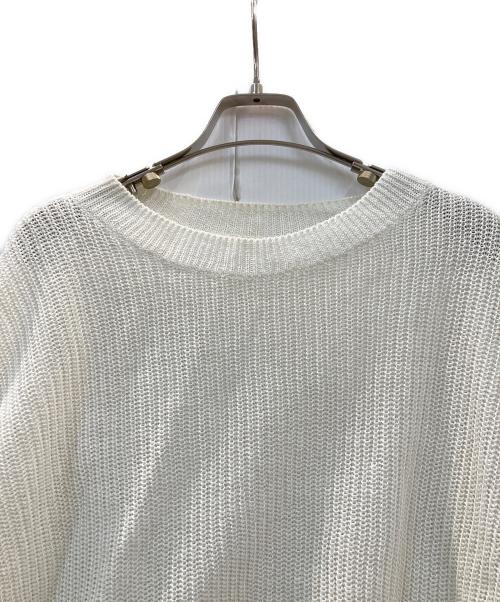 L'appartement（アパルトモン）L'Appartement (アパルトモン) LINEN BOYS KNIT ホワイト サイズ:ーの古着・服飾アイテム