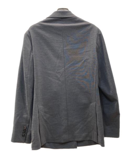 TOMORROW LAND（トゥモローランド）TOMORROW LAND (トゥモローランド) ウールナイロン ダブルブレステッド6Bジャケット DONDI グレー サイズ:46の古着・服飾アイテム
