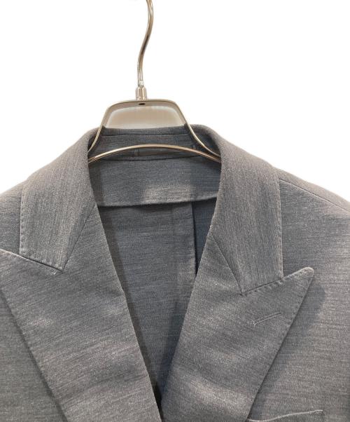 TOMORROW LAND（トゥモローランド）TOMORROW LAND (トゥモローランド) ウールナイロン ダブルブレステッド6Bジャケット DONDI グレー サイズ:46の古着・服飾アイテム