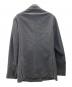 TOMORROW LAND (トゥモローランド) ウールナイロン ダブルブレステッド6Bジャケット DONDI グレー サイズ:46：14000円