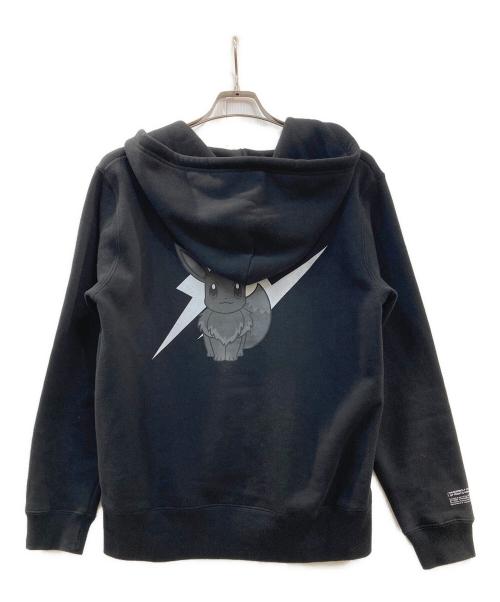 FRAGMENT（フラッグメント）FRAGMENT (フラッグメント) pokemon (ポケモン) ジップパーカー ブラック サイズ:Sの古着・服飾アイテム