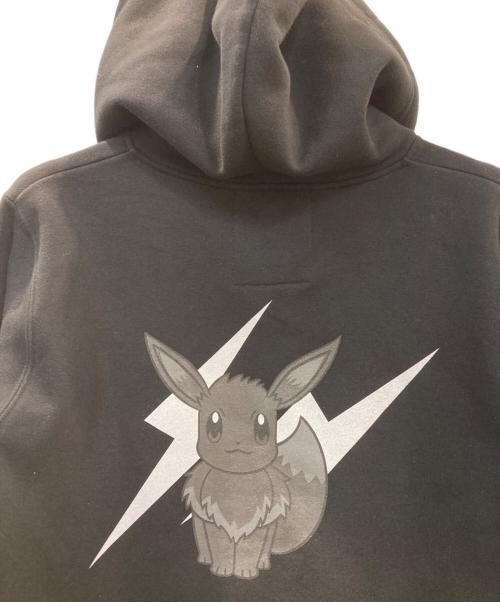 FRAGMENT（フラッグメント）FRAGMENT (フラッグメント) pokemon (ポケモン) ジップパーカー ブラック サイズ:Sの古着・服飾アイテム