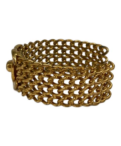 CHANEL（シャネル）CHANEL (シャネル) ターンロック ココマーク バングル ゴールドの古着・服飾アイテム