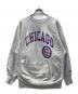 Champion REVERSE WEAVE（チャンピオン リバース ウィーブ）の古着「90's シカゴカブス プリントスウェット」｜グレー