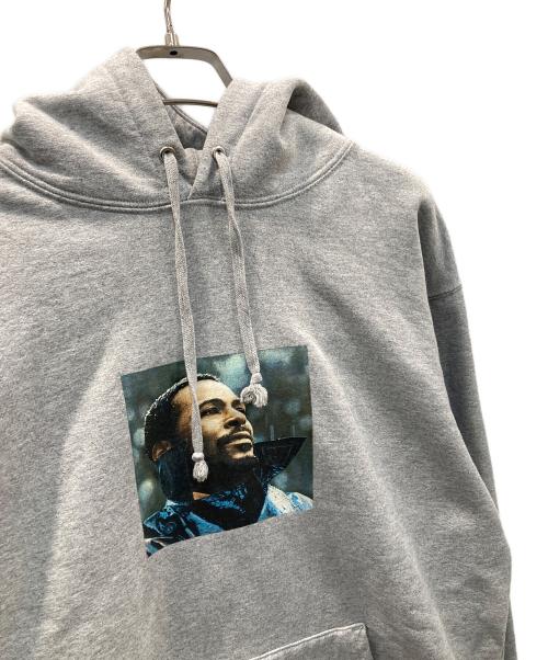 SUPREME（シュプリーム）SUPREME (シュプリーム) Marvin Gaye Hooded Sweatshirt グレー サイズ:Lの古着・服飾アイテム