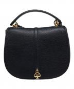 Kate Spadeケイトスペード）の古着「ケイラ サドル バッグ」｜ブラック