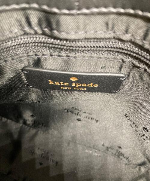 Kate Spade（ケイトスペード）Kate Spade (ケイトスペード) ケイラ サドル バッグ ブラックの古着・服飾アイテム