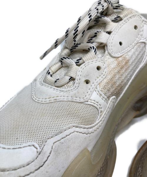 BALENCIAGA（バレンシアガ）BALENCIAGA (バレンシアガ) TRIPLE S ホワイト サイズ:24.5の古着・服飾アイテム