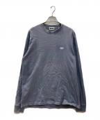 KITHキス）の古着「長袖Tシャツ」｜スカイブルー