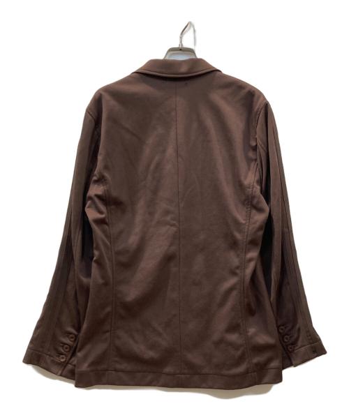 FRED PERRY（フレッドペリー）FRED PERRY (フレッドペリー) ジャージテーラードジャケット ブラウン サイズ:Mの古着・服飾アイテム