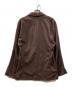 FRED PERRY (フレッドペリー) ジャージテーラードジャケット ブラウン サイズ:M：6000円