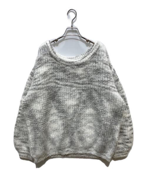 Andequal（アンドコール）andequal (アンドコール) ニット ホワイト サイズ:FREEの古着・服飾アイテム