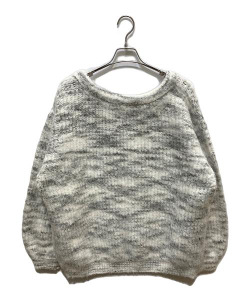 Andequal（アンドコール）andequal (アンドコール) ニット ホワイト サイズ:FREEの古着・服飾アイテム