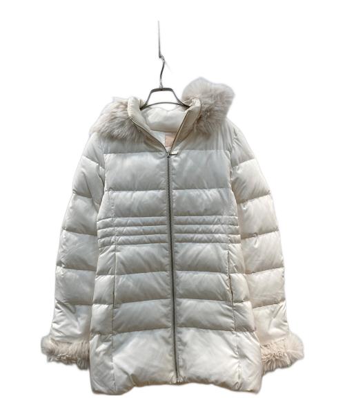 Resexxy（リゼクシー）RESEXXY (リゼクシー) ダウンコート ホワイト サイズ:Sの古着・服飾アイテム