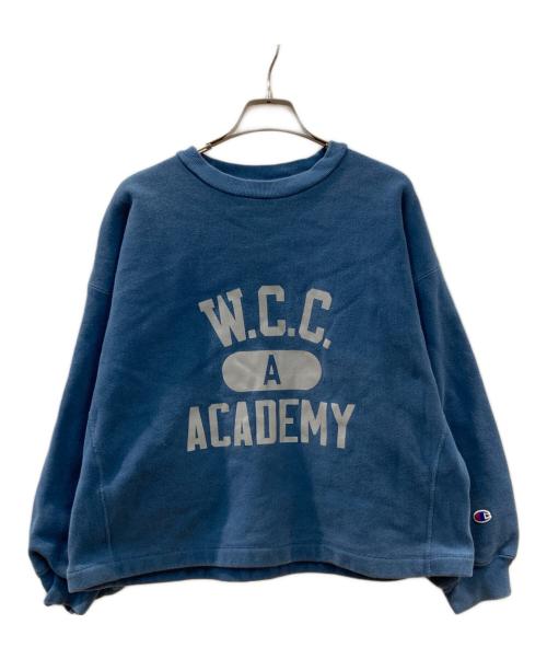 Champion REVERSE WEAVE（チャンピオン リバース ウィーブ）Champion REVERSE WEAVE (チャンピオン リバース ウィーブ) スウェット ブルー サイズ:Lの古着・服飾アイテム