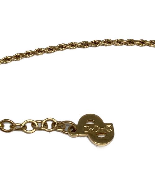 Christian Dior（クリスチャン ディオール）Christian Dior (クリスチャン ディオール) サークル ロゴ ネックレスの古着・服飾アイテム