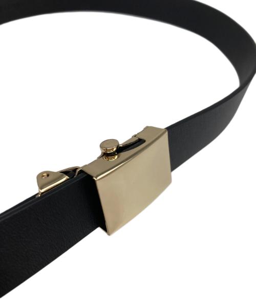 LEFIJE（レフィージェ）LEFIJE (レフィージェ) レザーガチャベルト ブラックの古着・服飾アイテム