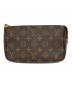 LOUIS VUITTON (ルイ ヴィトン) ポシェット ブラウン：80000円