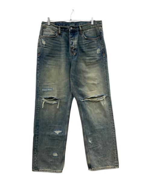 Ksubi（スビ）Ksubi (スビ) Anti K Throw Bak Trash Denim クラッシュデニム インディゴ サイズ:34の古着・服飾アイテム