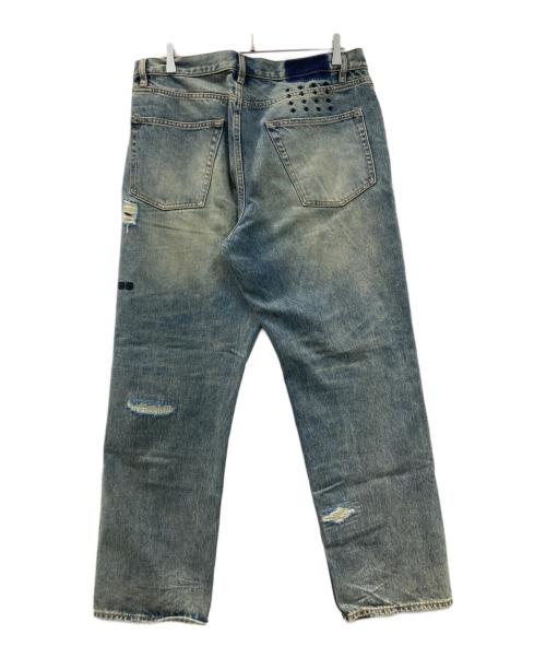 Ksubi（スビ）Ksubi (スビ) Anti K Throw Bak Trash Denim クラッシュデニム インディゴ サイズ:34の古着・服飾アイテム