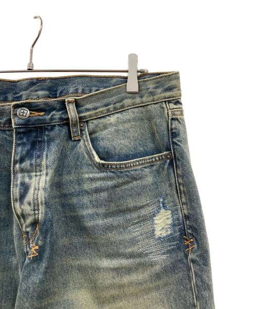 Ksubi（スビ）Ksubi (スビ) Anti K Throw Bak Trash Denim クラッシュデニム インディゴ サイズ:34の古着・服飾アイテム