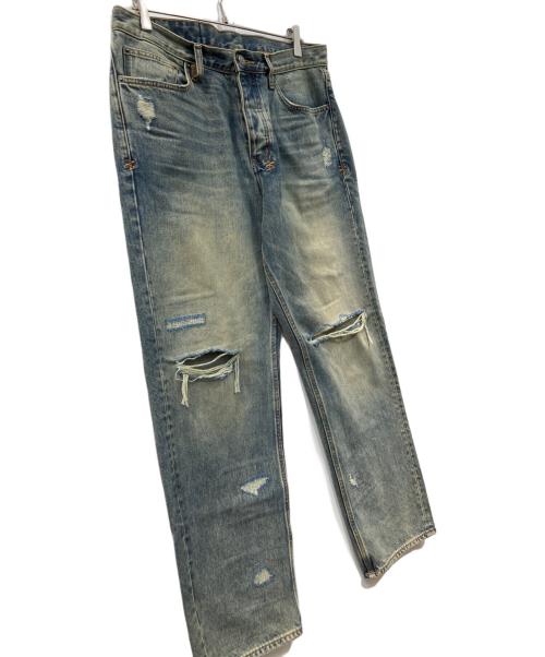 Ksubi（スビ）Ksubi (スビ) Anti K Throw Bak Trash Denim クラッシュデニム インディゴ サイズ:34の古着・服飾アイテム