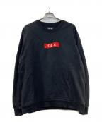 WIND AND SEA×GOD SELECTION XXXウィンダンシー×ゴッド セレクション トリプルエックス）の古着「クルーネックスウェット」｜ブラック