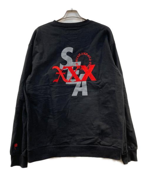 WIND AND SEA（ウィンダンシー）WIND AND SEA (ウィンダンシー) GOD SELECTION XXX (ゴッド セレクション トリプルエックス) クルーネックスウェット ブラック サイズ:XLの古着・服飾アイテム