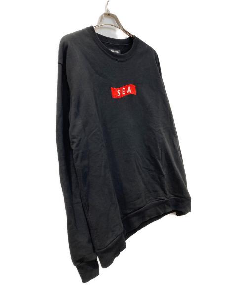 WIND AND SEA（ウィンダンシー）WIND AND SEA (ウィンダンシー) GOD SELECTION XXX (ゴッド セレクション トリプルエックス) クルーネックスウェット ブラック サイズ:XLの古着・服飾アイテム