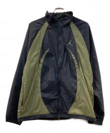 JORDAN（ジョーダン）の古着「SPRT JAM WARM UP JACKET」｜ブラック×グリーン
