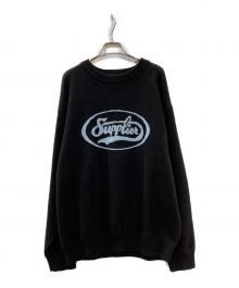 SUPPLIER（サプライヤー）の古着「カシミヤ混ニット」｜ブラック