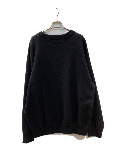 SUPPLIER（サプライヤー）SUPPLIER (サプライヤー) カシミヤ混ニット ブラック サイズ:XXLの古着・服飾アイテム
