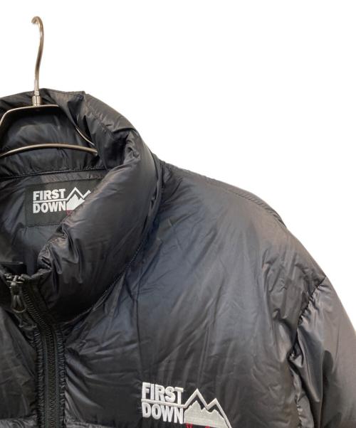 FIRST DOWN（ファーストダウン）FIRST DOWN (ファーストダウン) ダウンジャケット ブラック サイズ:XLの古着・服飾アイテム