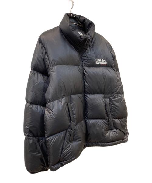 FIRST DOWN（ファーストダウン）FIRST DOWN (ファーストダウン) ダウンジャケット ブラック サイズ:XLの古着・服飾アイテム