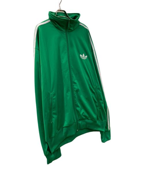 adidas（アディダス）adidas (アディダス) トラックジャケット グリーン サイズ:3XLの古着・服飾アイテム