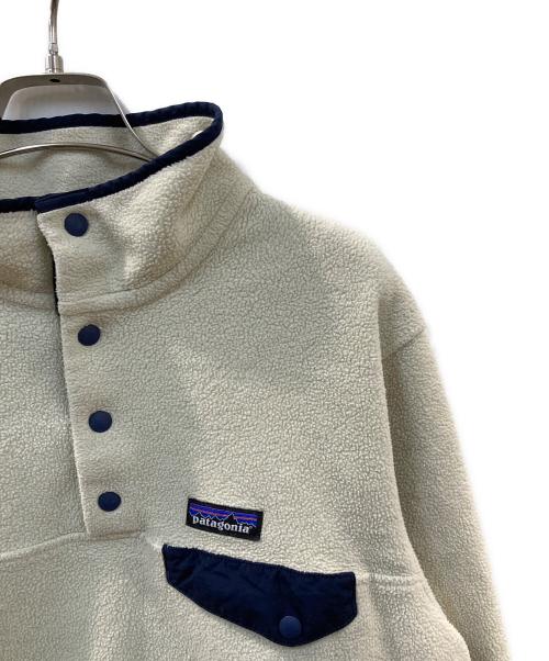 Patagonia（パタゴニア）Patagonia (パタゴニア) ライトウェイト・シンチラ・スナップT・プルオーバー アイボリー サイズ:Lの古着・服飾アイテム
