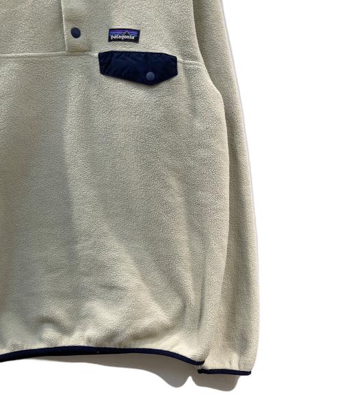 Patagonia（パタゴニア）Patagonia (パタゴニア) ライトウェイト・シンチラ・スナップT・プルオーバー アイボリー サイズ:Lの古着・服飾アイテム