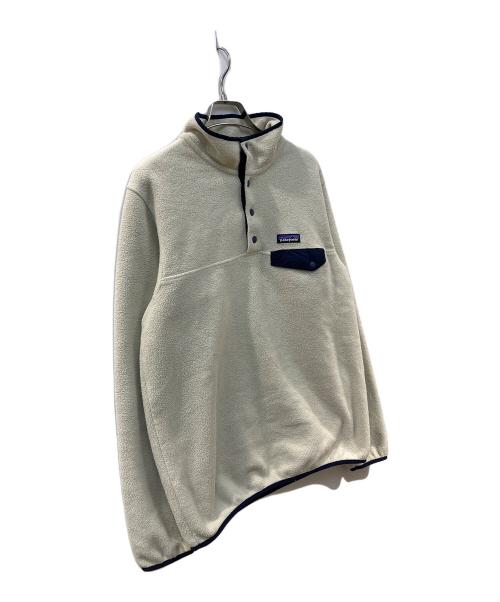 Patagonia（パタゴニア）Patagonia (パタゴニア) ライトウェイト・シンチラ・スナップT・プルオーバー アイボリー サイズ:Lの古着・服飾アイテム