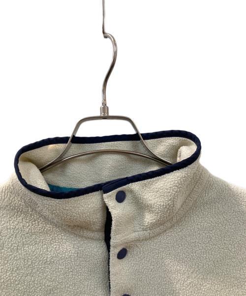 Patagonia（パタゴニア）Patagonia (パタゴニア) ライトウェイト・シンチラ・スナップT・プルオーバー アイボリー サイズ:Lの古着・服飾アイテム