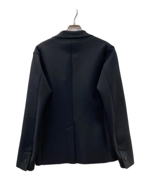 wjk（ダブルジェイケー）wjk (ダブルジェイケー) function knit jacket ファンクション ニット ジャケット ブラック サイズ:Mの古着・服飾アイテム
