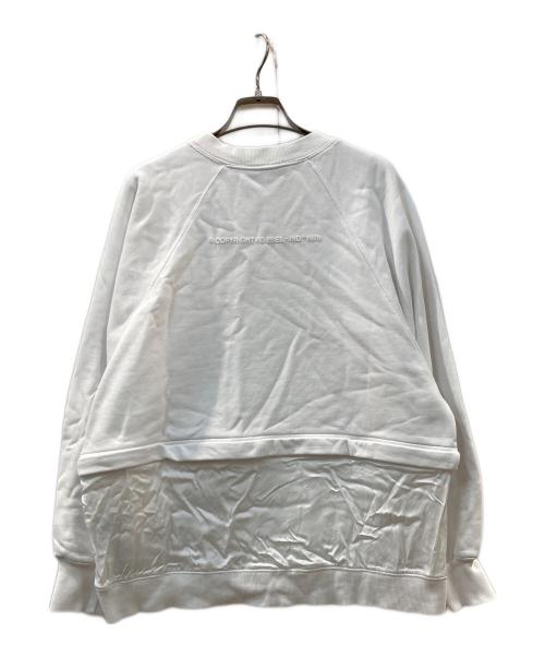 DIESEL（ディーゼル）DIESEL (ディーゼル) スウェット ホワイト サイズ:XXSの古着・服飾アイテム