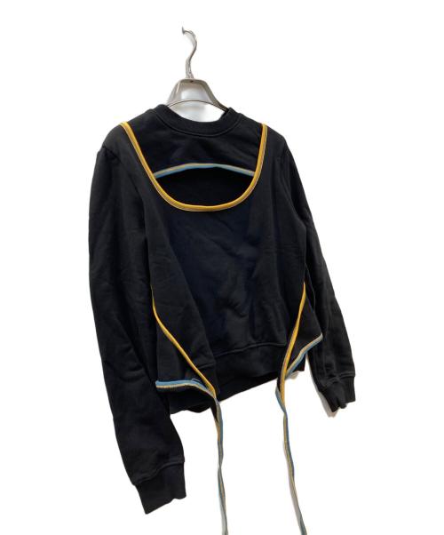 DIESEL（ディーゼル）DIESEL (ディーゼル) スウェット ブラック サイズ:XLの古着・服飾アイテム