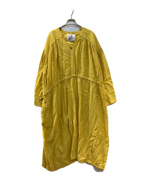 Vivienne Westwood RED LABEL（ヴィヴィアンウエストウッドレッドレーベル）Vivienne Westwood RED LABEL (ヴィヴィアンウエストウッドレッドレーベル) ワンピース イエロー サイズ:00の古着・服飾アイテム