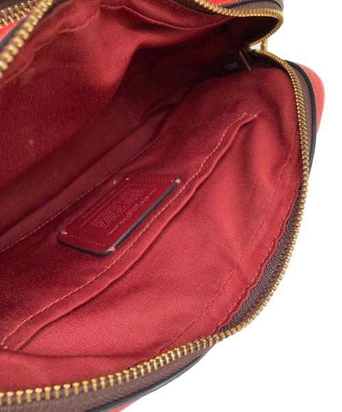 COACH（コーチ）COACH (コーチ) ショルダーバッグ レッドの古着・服飾アイテム