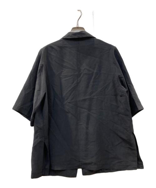 IENA（イエナ）IENA (イエナ) LIEN シルク クロップドスリーブジャケット ブラック サイズ:Freeの古着・服飾アイテム