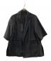 IENA（イエナ）の古着「LIEN シルク クロップドスリーブジャケット」｜ブラック