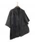 中古・古着 IENA (イエナ) LIEN シルク クロップドスリーブジャケット ブラック サイズ:Free：7000円