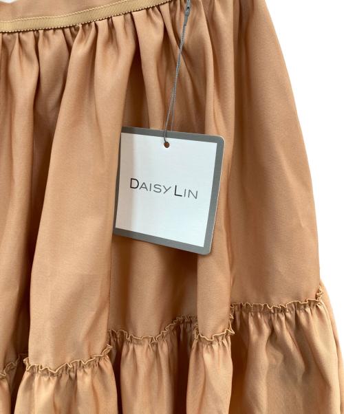 daisy lin for foxey（デイジーリン フォー フォクシー）DAISY LIN for FOXEY (デイジーリン フォー フォクシー) ギャザーティアードスカート オレンジ サイズ:38の古着・服飾アイテム