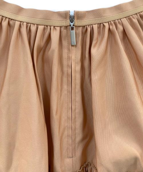 daisy lin for foxey（デイジーリン フォー フォクシー）DAISY LIN for FOXEY (デイジーリン フォー フォクシー) ギャザーティアードスカート オレンジ サイズ:38の古着・服飾アイテム